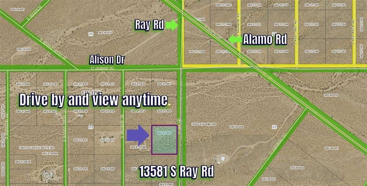 2.2 Acres of Residential Land for Sale in Yucca, Arizona