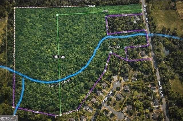 16 Acres of Land for Sale in Monroe, Georgia