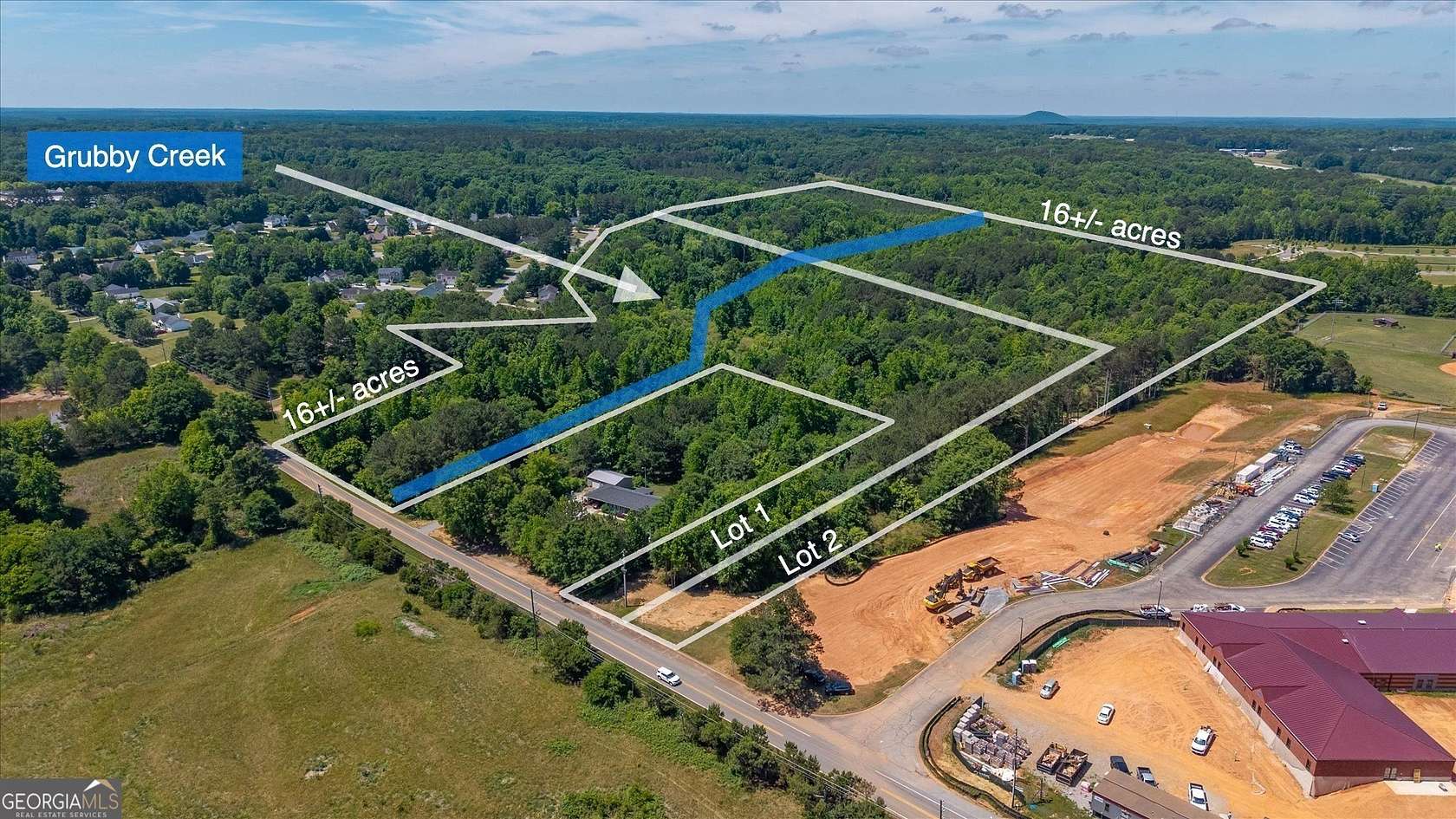 16 Acres of Land for Sale in Monroe, Georgia