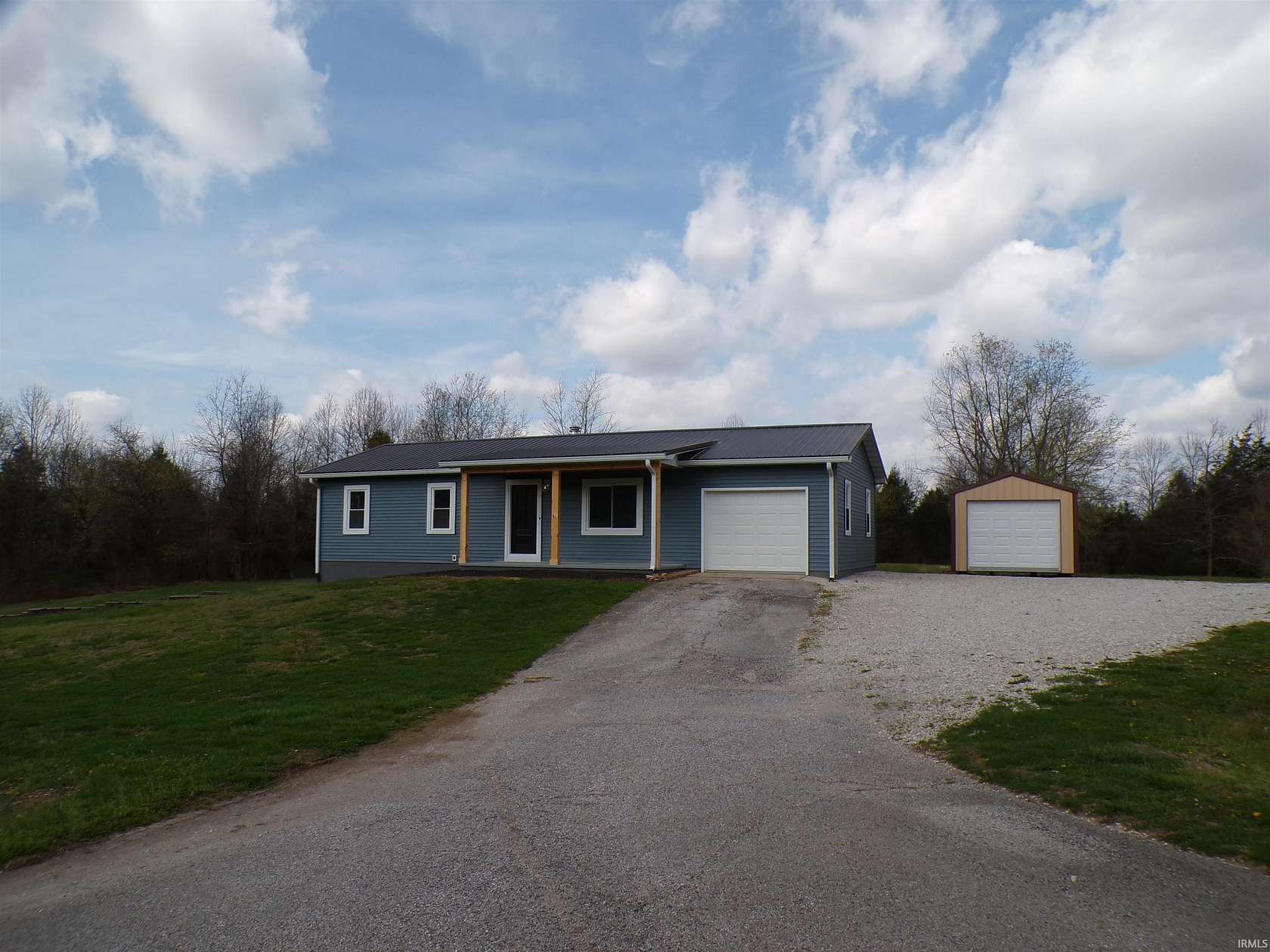 5 Acres of Land with Home for Sale in Paoli, Indiana