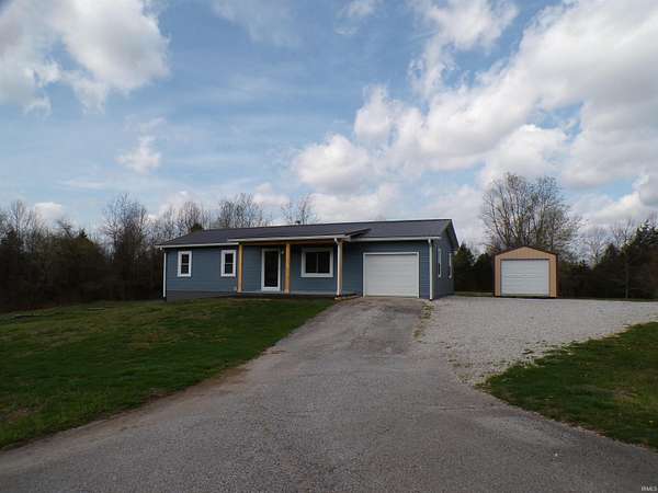 5 Acres of Land with Home for Sale in Paoli, Indiana