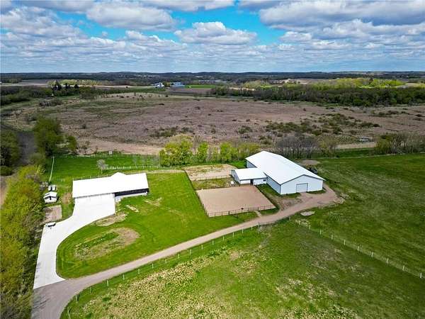 64.8 Acres of Agricultural Land with Home for Sale in Annandale, Minnesota