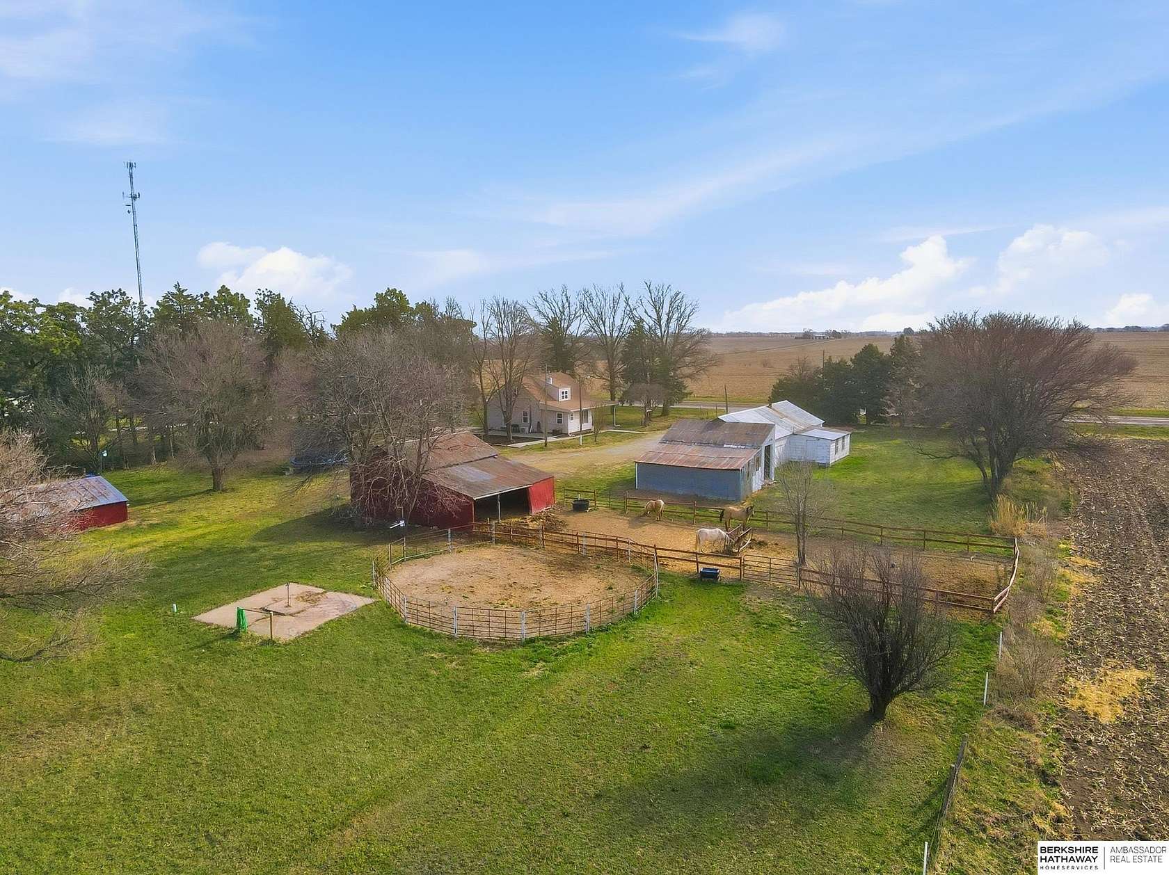 3.1 Acres of Land with Home for Sale in Eagle, Nebraska