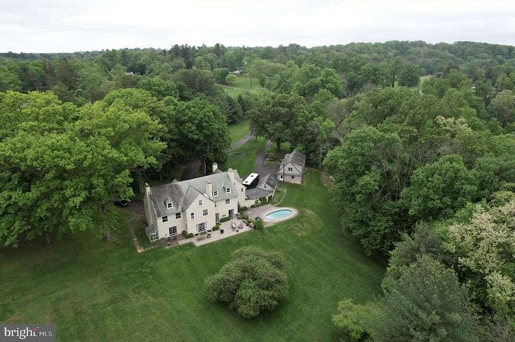 6.29 Acres of Land with Home for Sale in Wayne, Pennsylvania