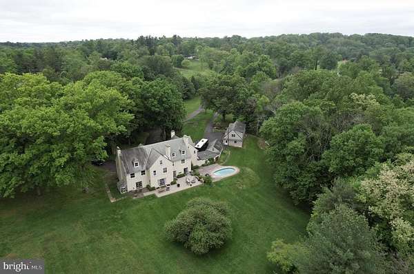 6.29 Acres of Land with Home for Sale in Wayne, Pennsylvania