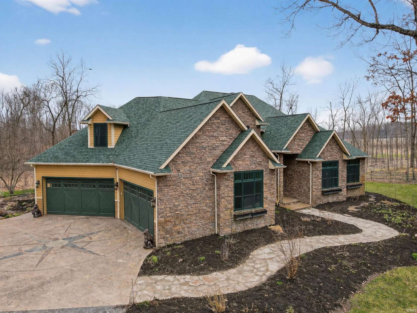 16.5 Acres of Land with Home for Sale in Fremont, Indiana