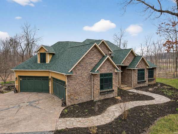 16.5 Acres of Land with Home for Sale in Fremont, Indiana