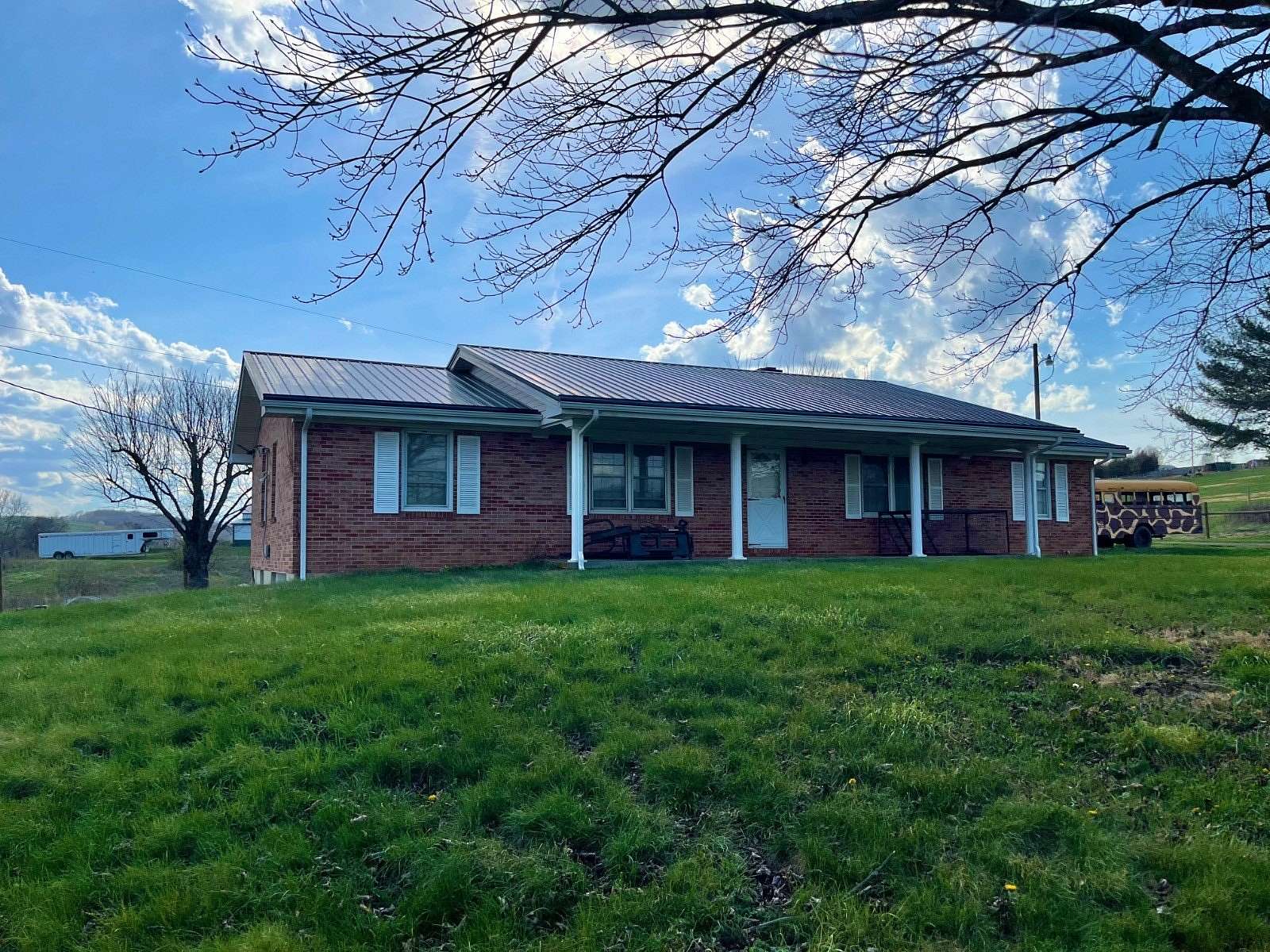 68.5 Acres of Land with Home for Sale in Max Meadows, Virginia