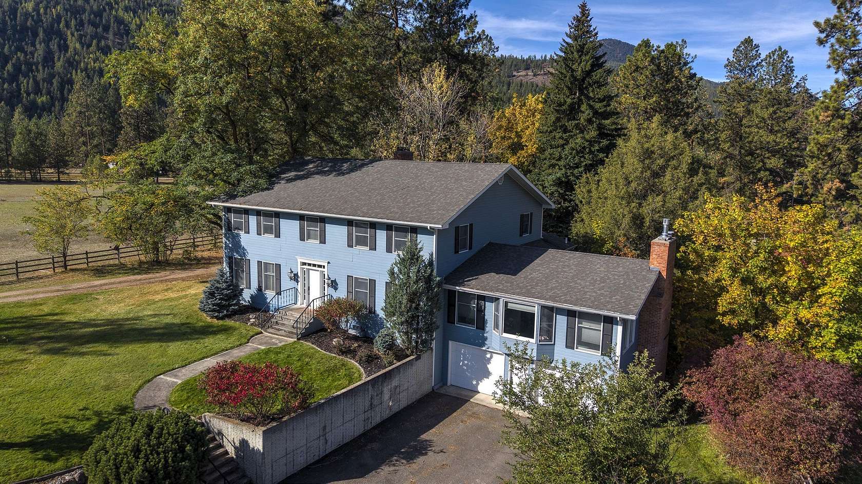 23.9 Acres of Land with Home for Sale in Clinton, Montana