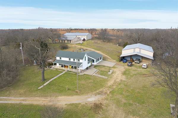 27.8 Acres of Land with Home for Sale in Burden, Kansas