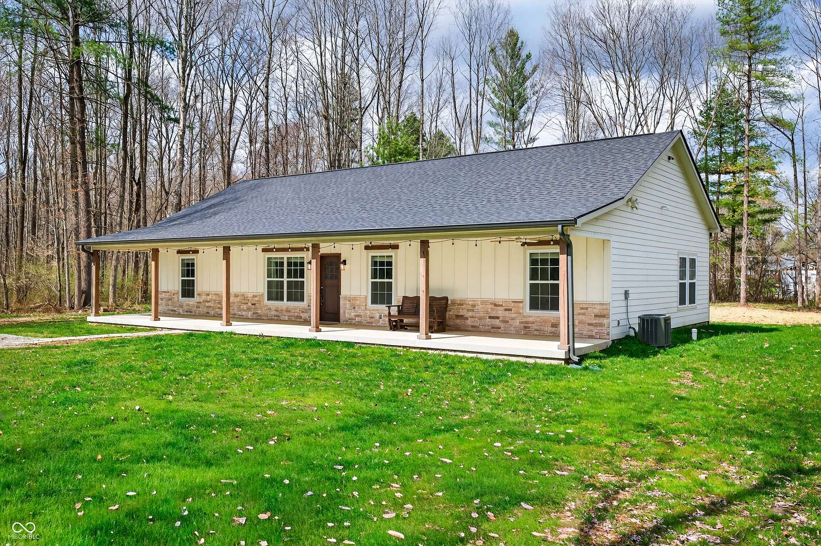 7.86 Acres of Land with Home for Sale in Nashville, Indiana