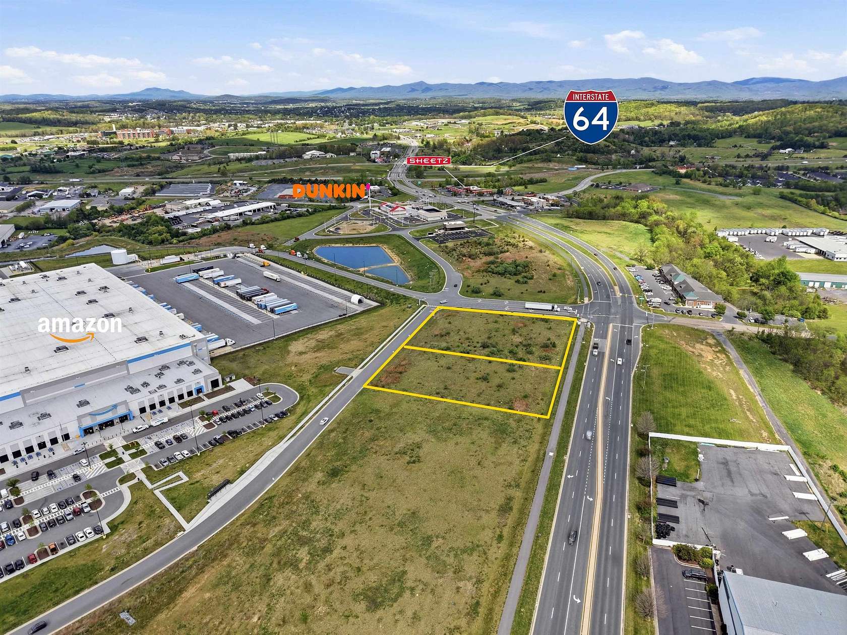 1.3 Acres of Commercial Land for Sale in Fishersville, Virginia
