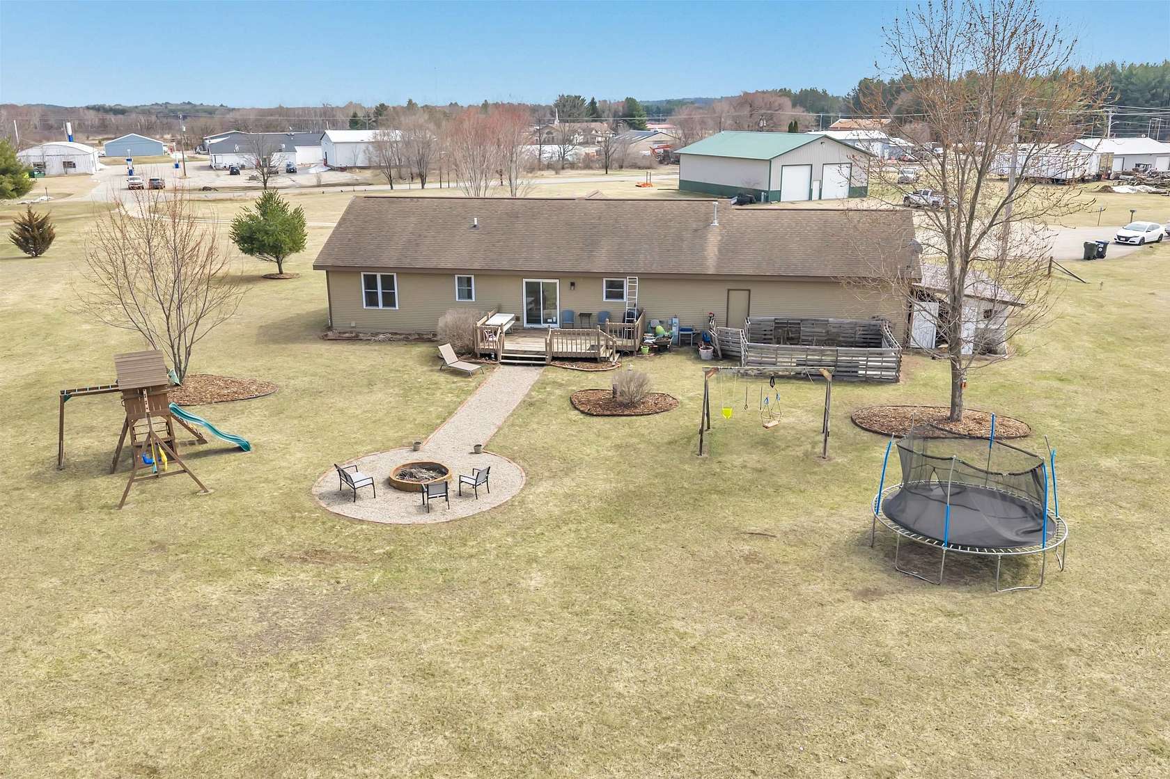 2.54 Acres of Land with Home for Sale in Wild Rose, Wisconsin