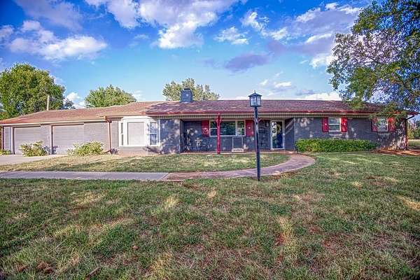 6.5 Acres of Land with Home for Sale in Kingfisher, Oklahoma