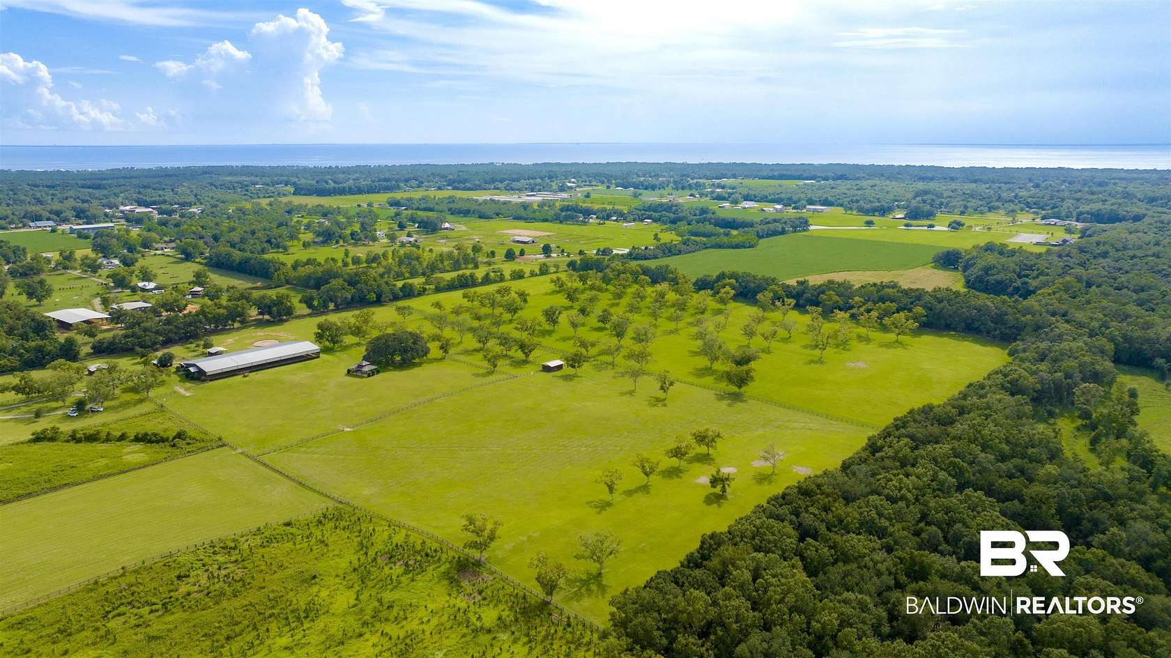 70 Acres of Agricultural & Residential Land for Sale in Fairhope, Alabama