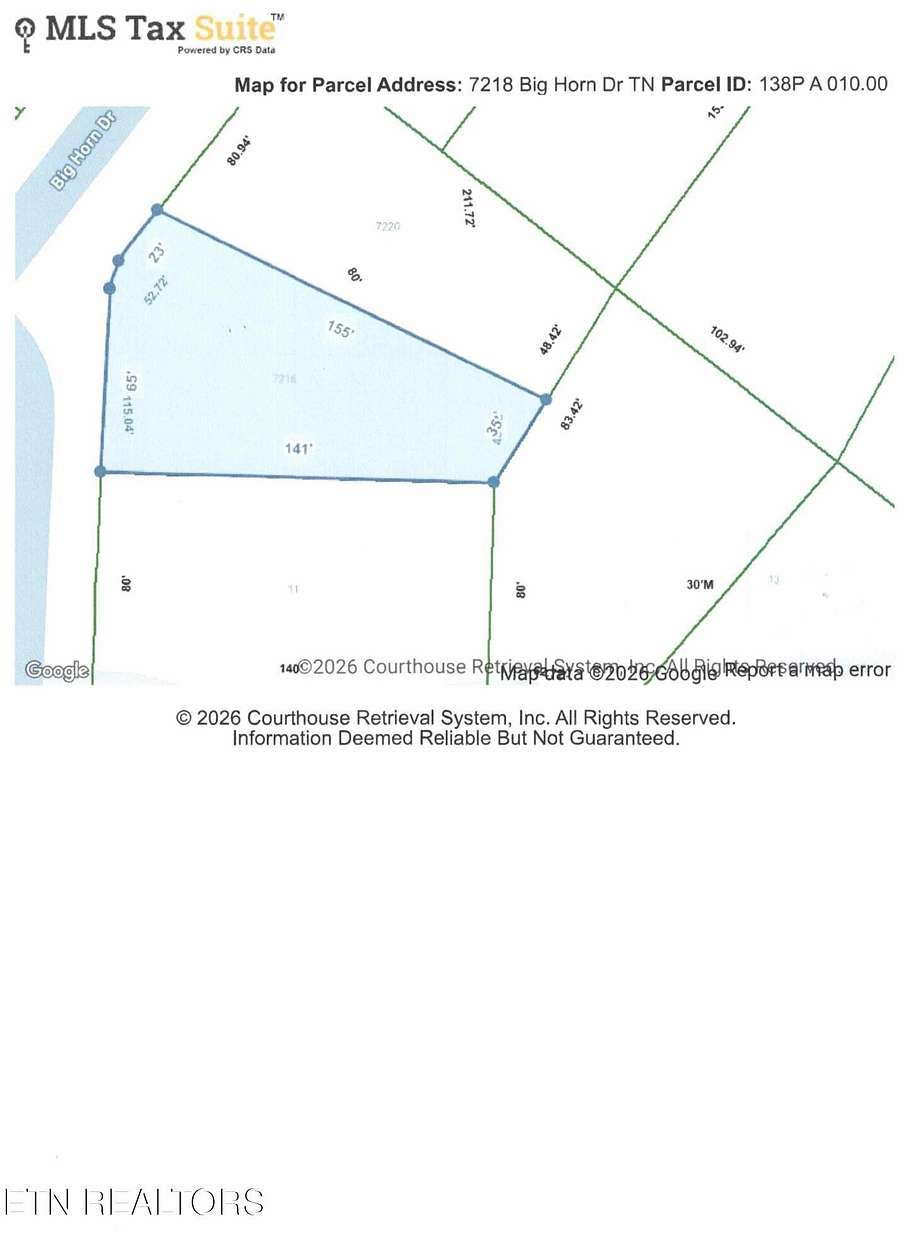0.23 Acres of Residential Land for Sale in Crossville, Tennessee