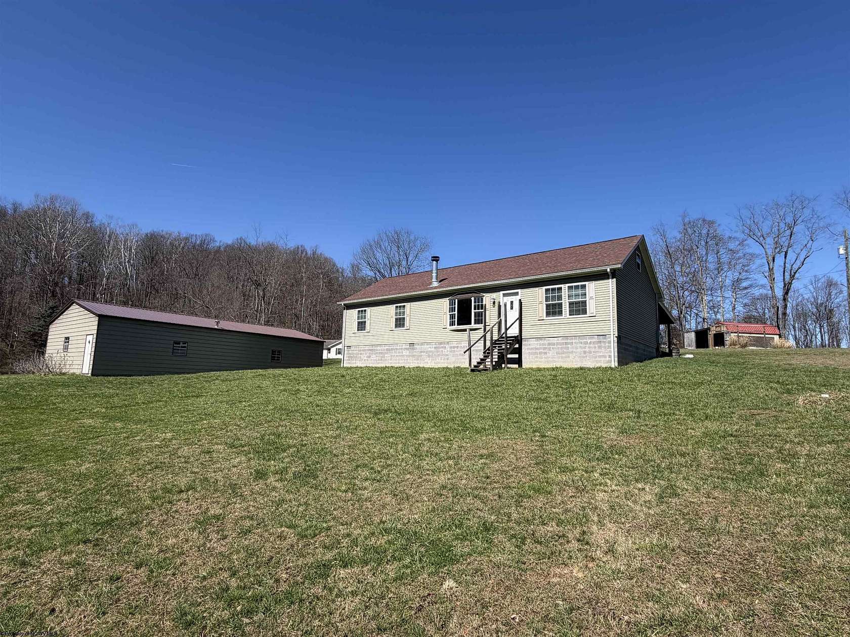 2 Acres of Land with Home for Sale in Rivesville, West Virginia