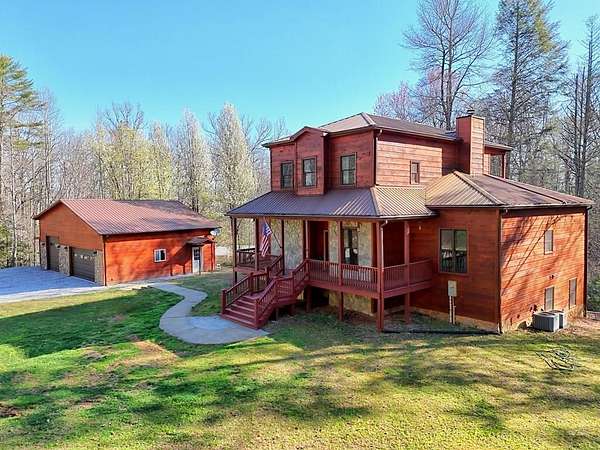 5 Acres of Land with Home for Sale in Blue Ridge, Georgia