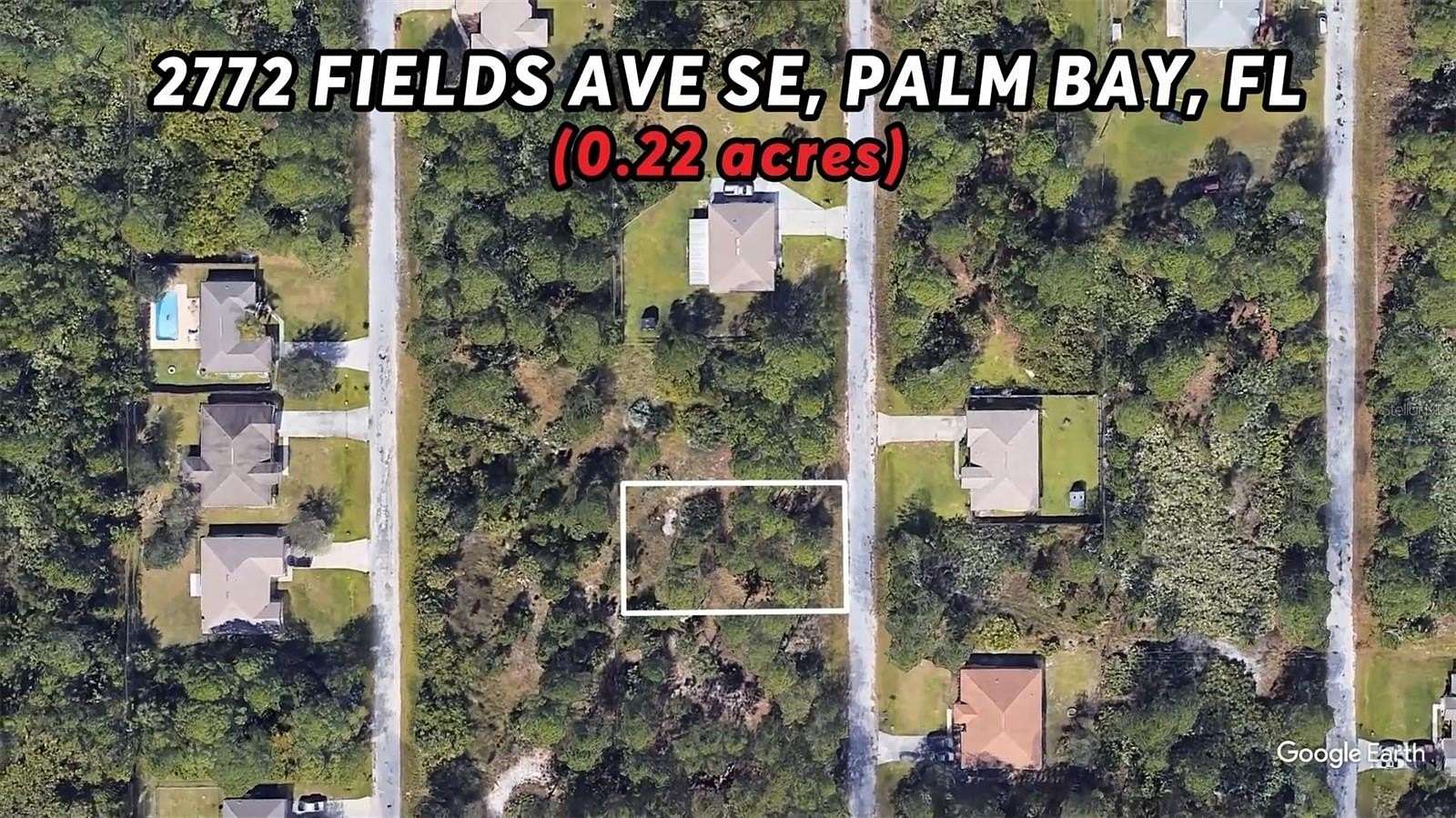 0.23 Acres of Residential Land for Sale in Palm Bay, Florida