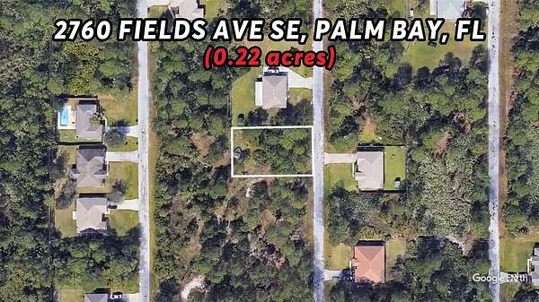 0.23 Acres of Residential Land for Sale in Palm Bay, Florida