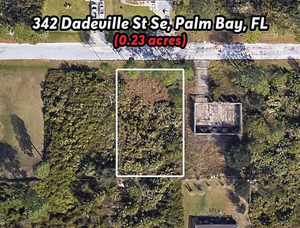 0.23 Acres of Residential Land for Sale in Palm Bay, Florida