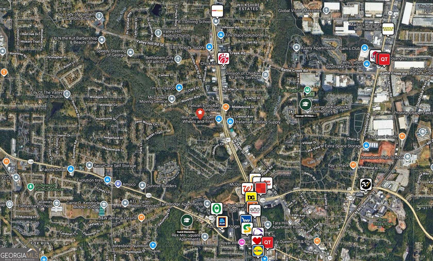 4.6 Acres of Mixed-Use Land for Sale in Jonesboro, Georgia