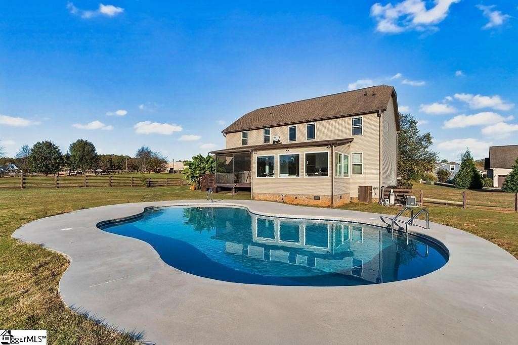 5 Acres of Land with Home for Sale in Travelers Rest, South Carolina