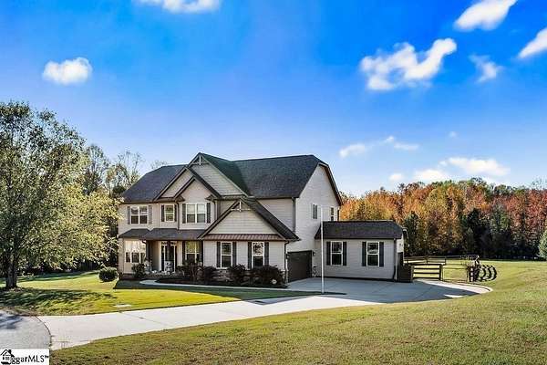 5 Acres of Land with Home for Sale in Travelers Rest, South Carolina