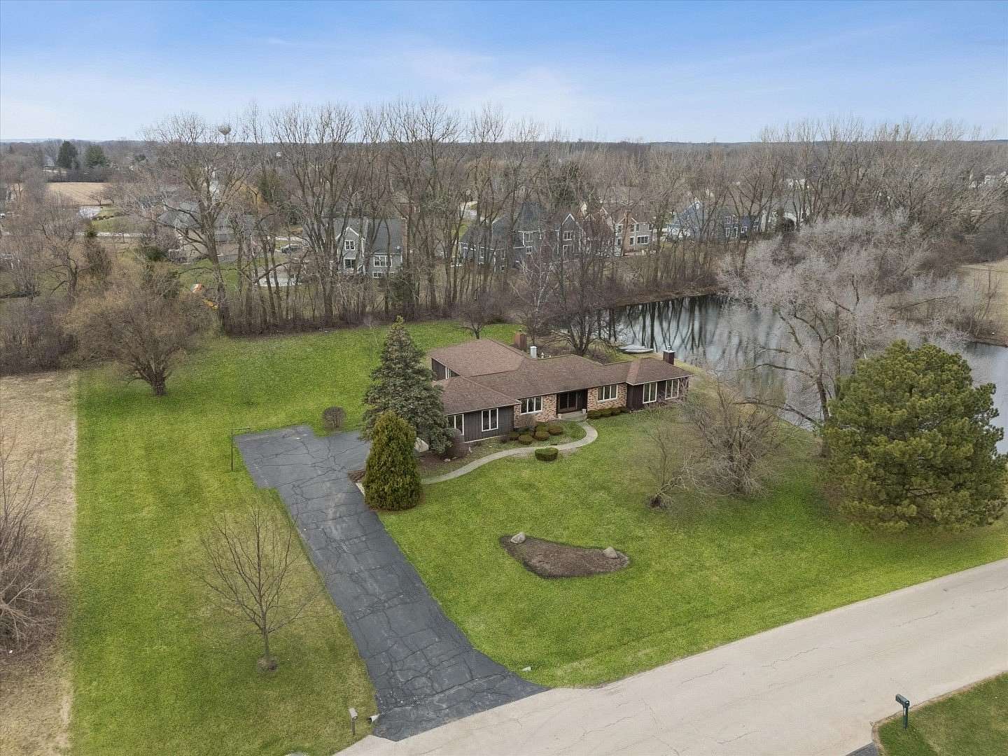 3.25 Acres of Land with Home for Sale in Lakewood, Illinois