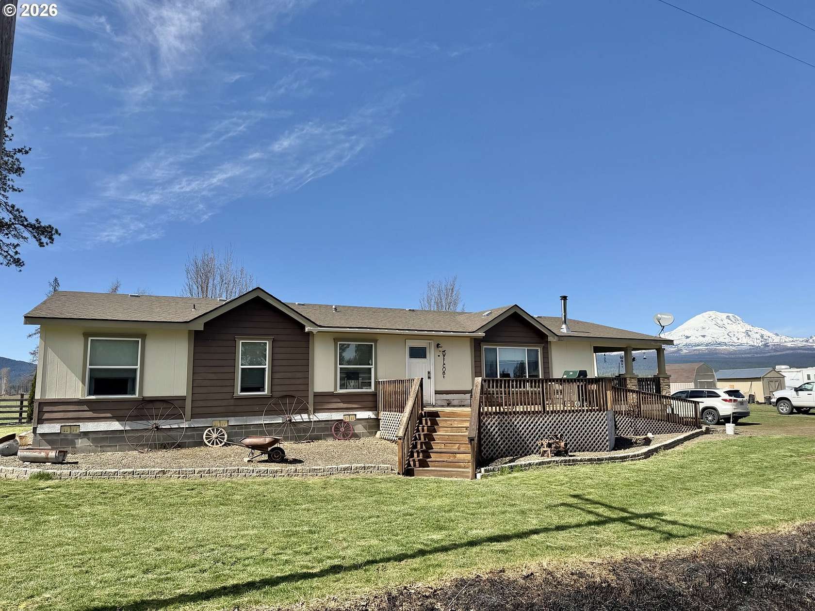 10 Acres of Land with Home for Sale in Glenwood, Washington