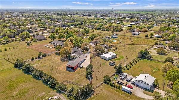 2 Acres of Land with Home for Sale in Lucas, Texas