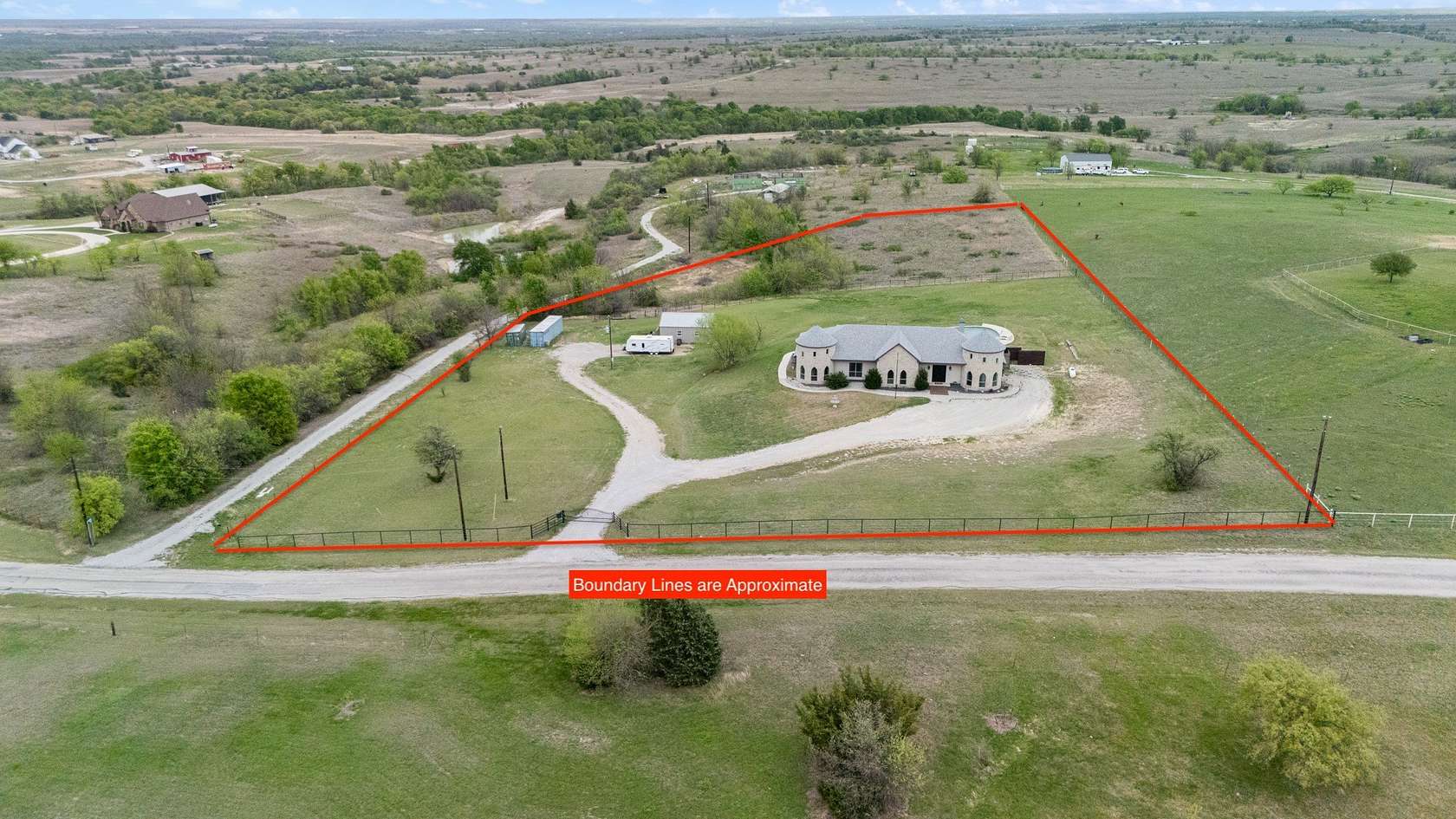 5 Acres of Land with Home for Sale in Decatur, Texas