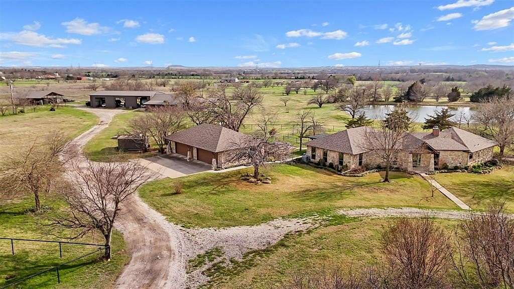 40 Acres of Recreational Land with Home for Sale in Krum, Texas