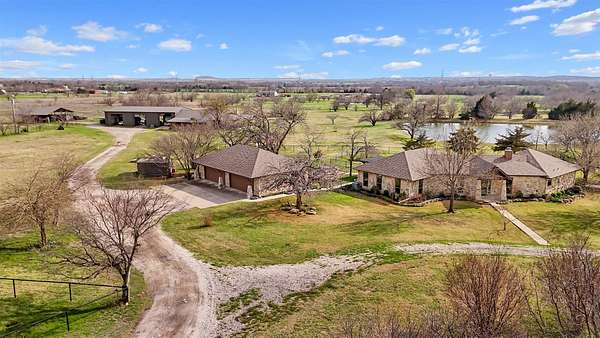 40 Acres of Land with Home for Sale in Krum, Texas