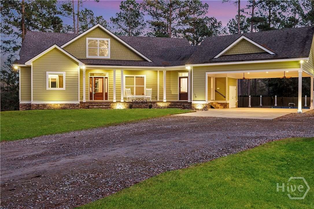 6.43 Acres of Land with Home for Sale in Brooklet, Georgia