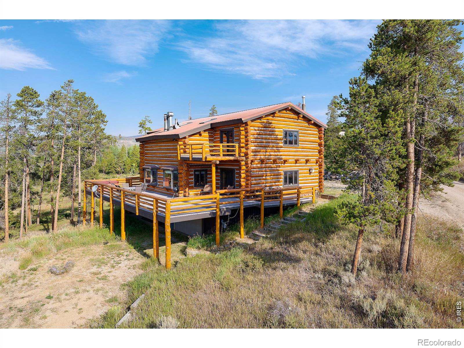 2.74 Acres of Land with Home for Sale in Grand Lake, Colorado