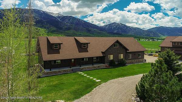 3.9 Acres of Land with Home for Sale in Bedford, Wyoming