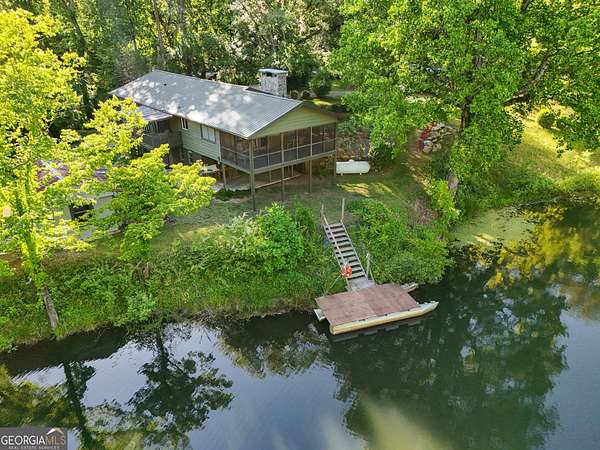 12.9 Acres of Recreational Land with Home for Sale in Clayton, Georgia