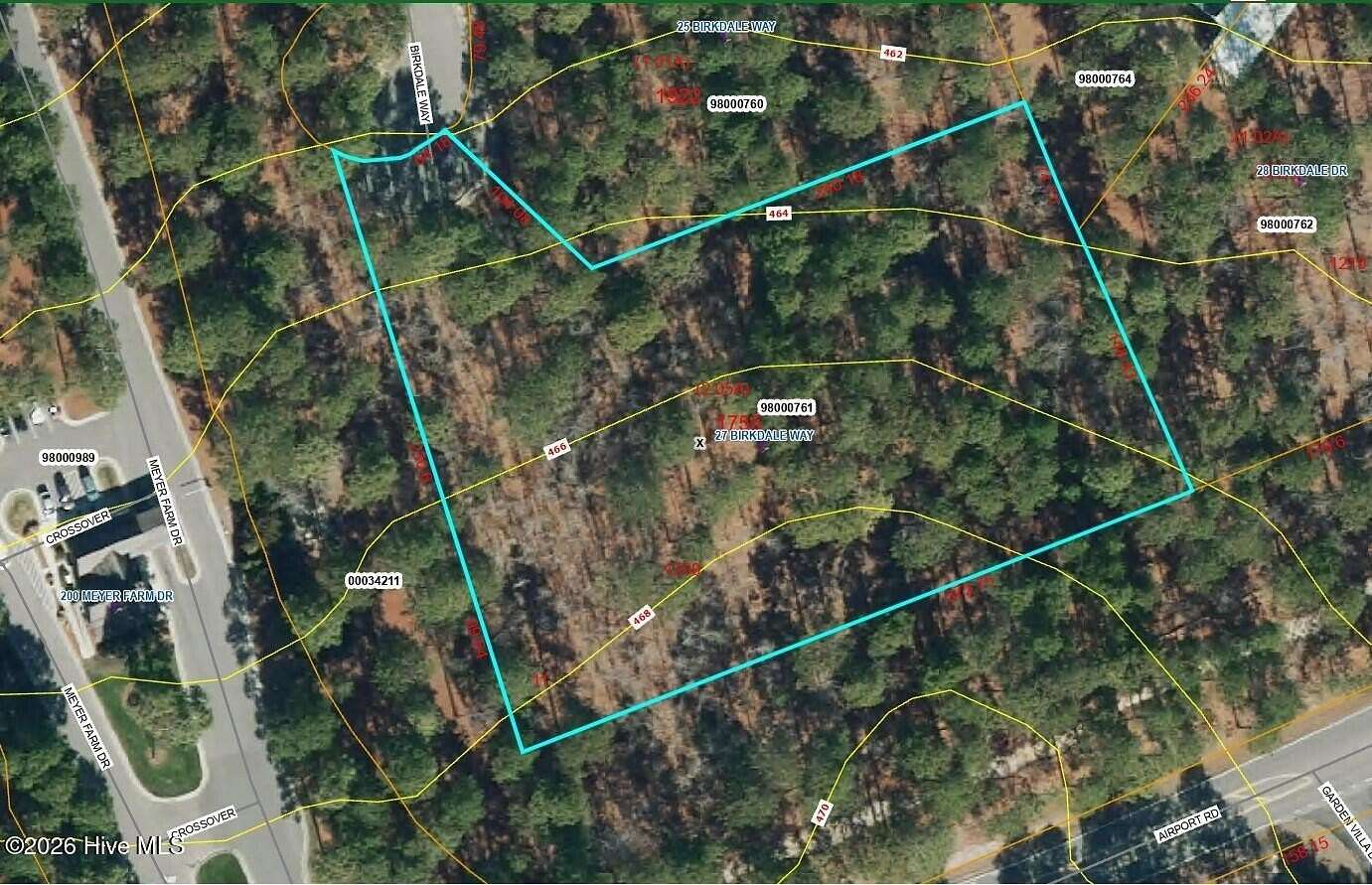2 Acres of Residential Land for Sale in Pinehurst, North Carolina
