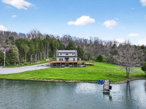 51.8 Acres of Land with Home for Sale in Florence, Indiana