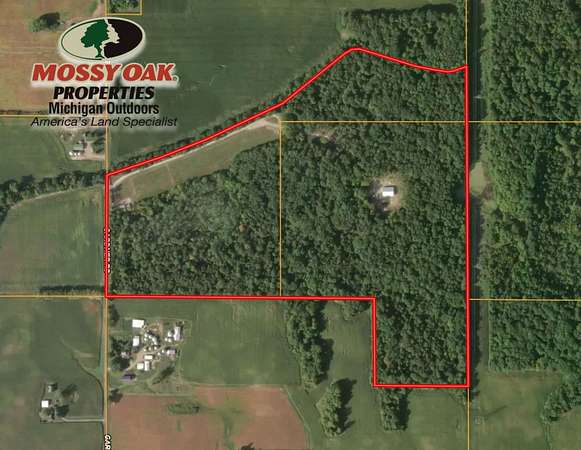 96.6 Acres of Recreational Land for Sale in Buchanan, Michigan