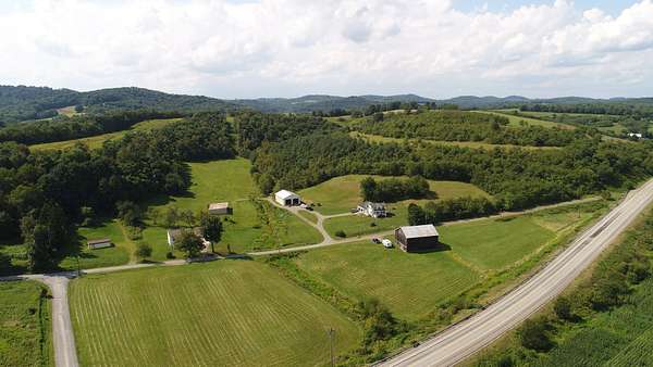 56 Acres of Land with Home for Sale in Shelocta, Pennsylvania