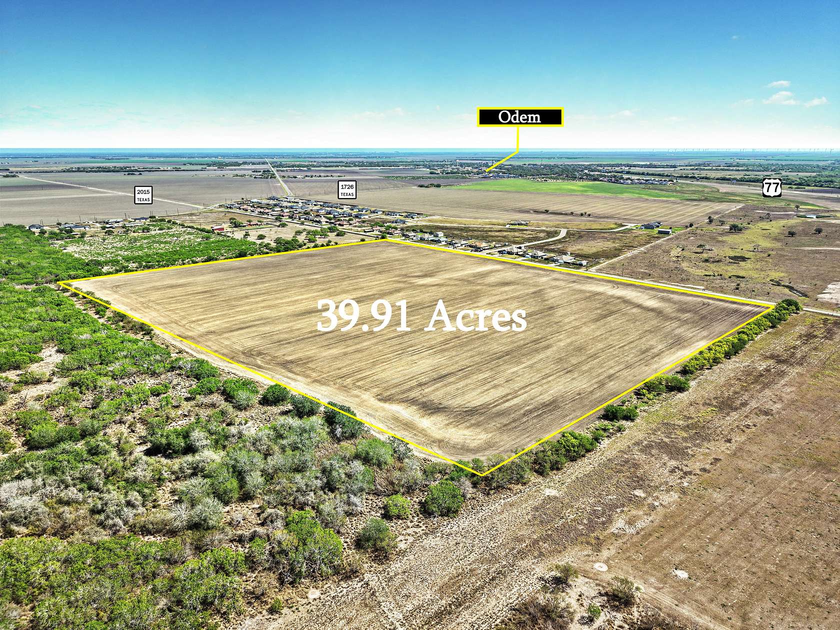40 Acres of Agricultural Land for Sale in Odem, Texas