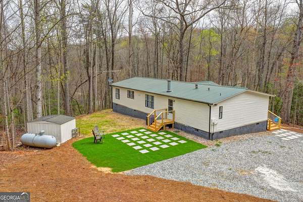 2 Acres of Land with Home for Sale in Dawsonville, Georgia