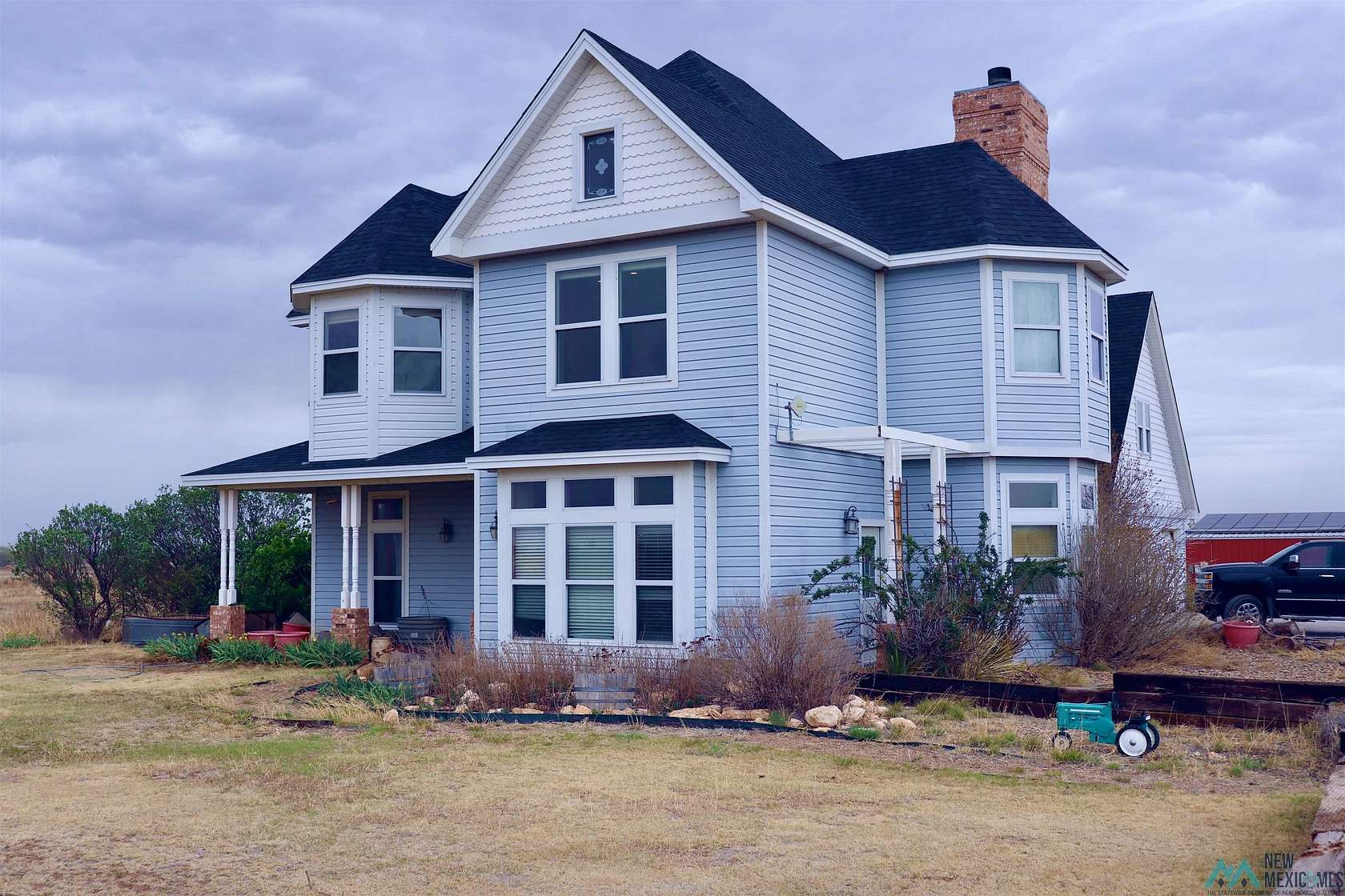 14.5 Acres of Land with Home for Sale in Portales, New Mexico