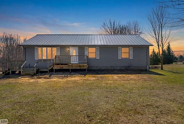 10.1 Acres of Land with Home for Sale in Emmett, Michigan