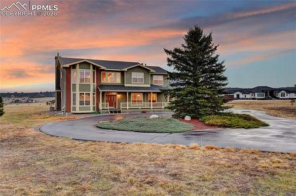 5 Acres of Land with Home for Sale in Colorado Springs, Colorado