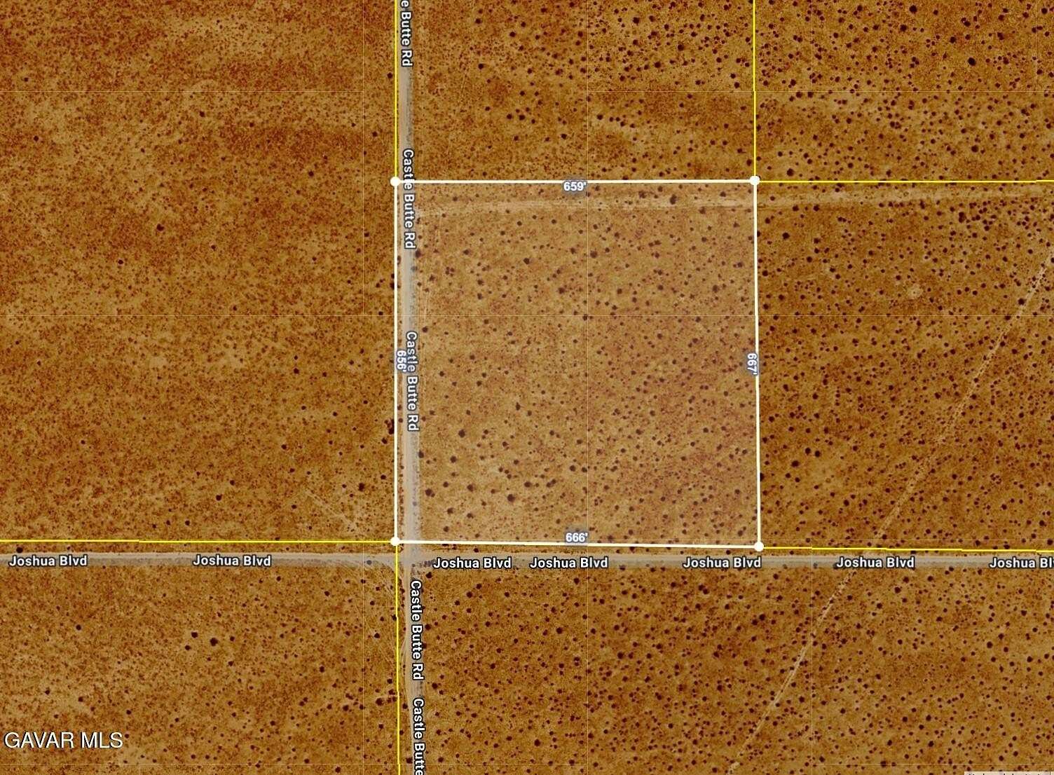 10 Acres of Recreational & Residential Land for Sale in North Edwards, California