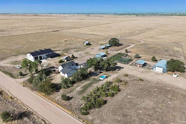 39 Acres of Recreational Land with Home for Sale in Ault, Colorado