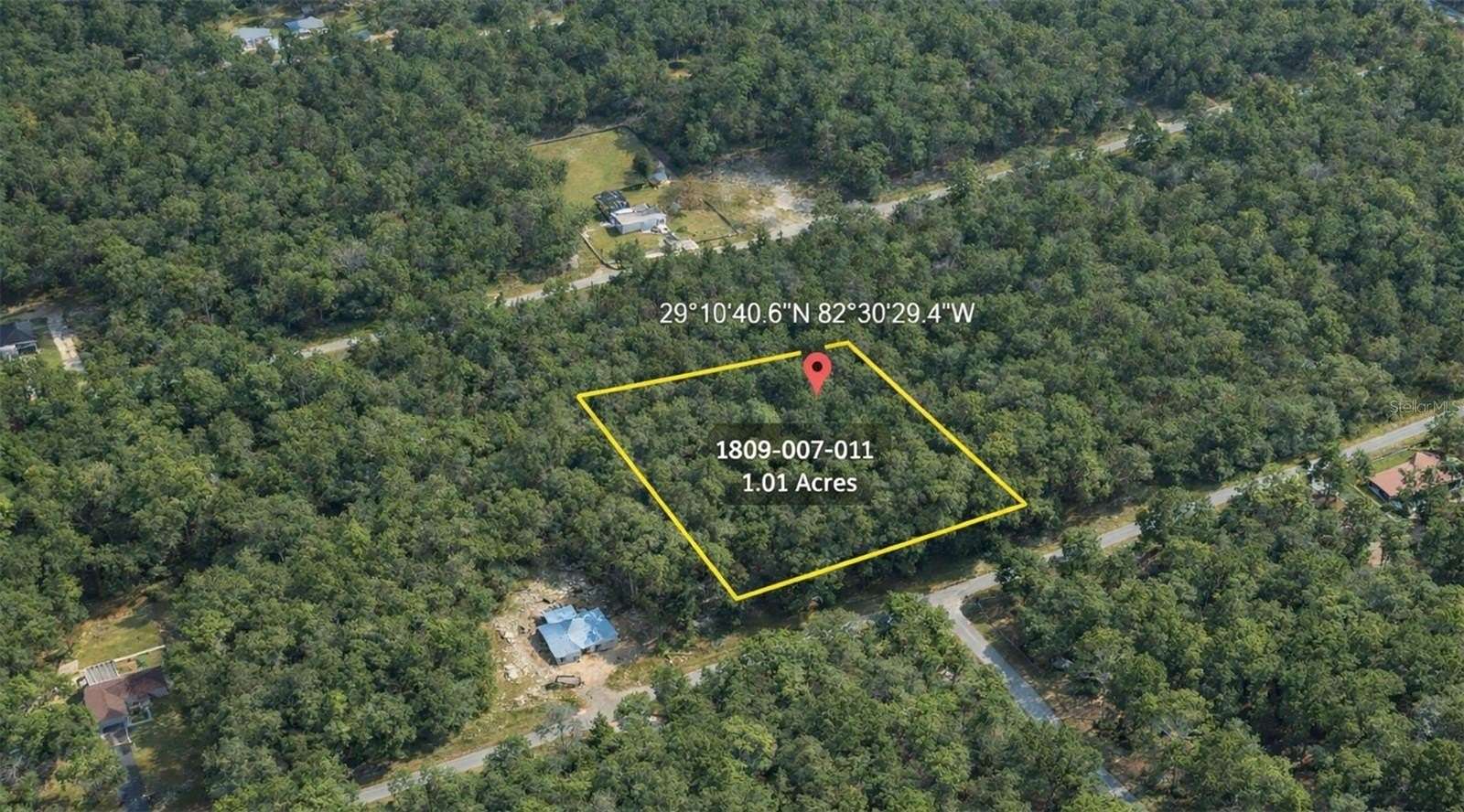 1 Acre of Residential Land for Sale in Dunnellon, Florida